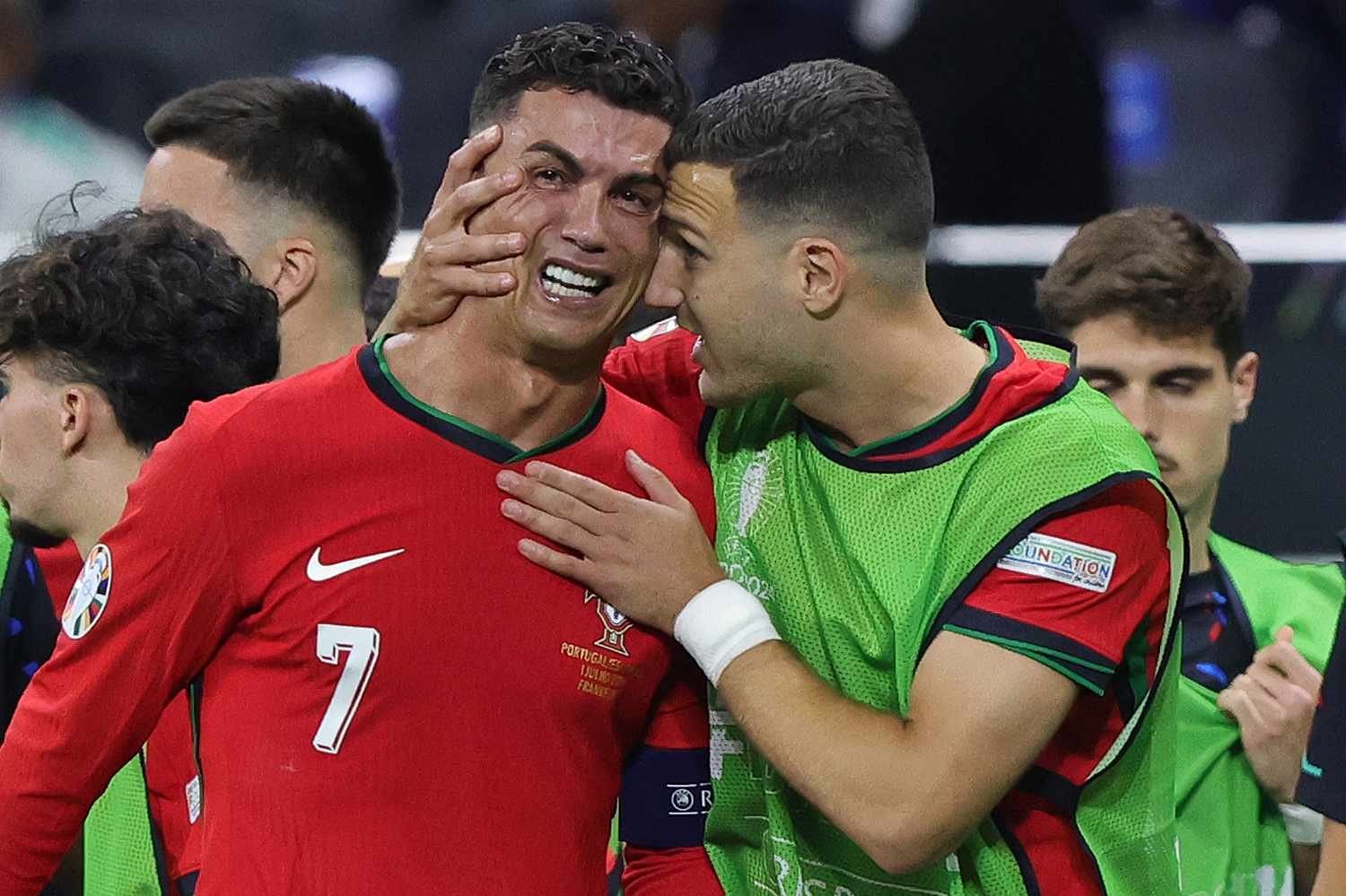 Ronaldo emotional